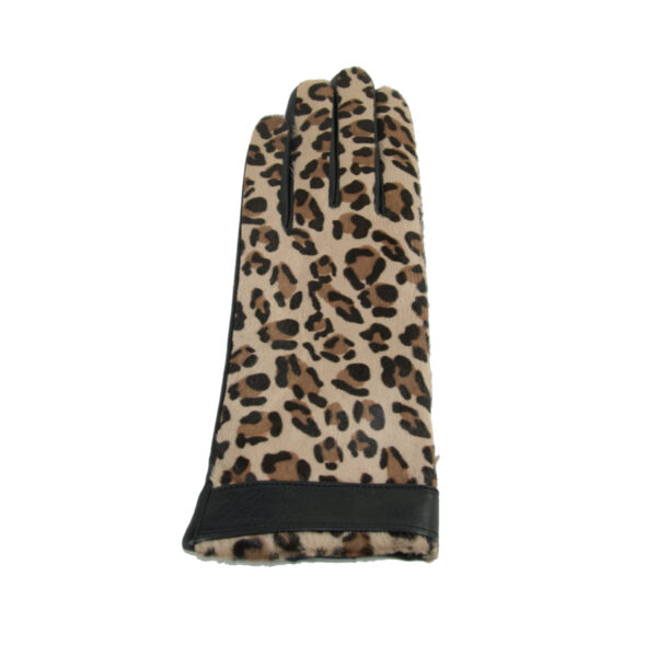 Leopard Cqz.005 Leather Gloves Accesorii