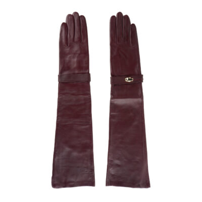 Red Cqz.007 Lamb Leather Gloves Accesorii