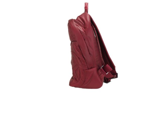 Rae Medium Quilted Nylon Fabric Backpack Bookbag (Berry) Ghiozdan