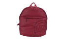 Beige Brown Canvas Leather Logo Shoulder Strap Bag Genți de umăr