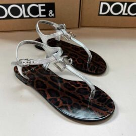 Sandale cu imprimeu Dolce&Gabbana Femei