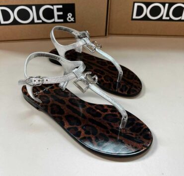 Sandale cu imprimeu Dolce&Gabbana Femei