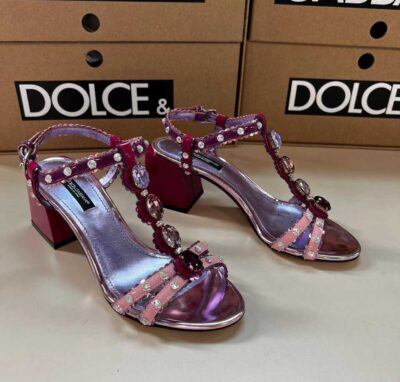 Sandale cu toc Dolce&Gabbana Femei