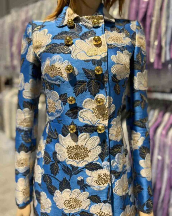 Palton albastru Dolce&Gabbana Femei