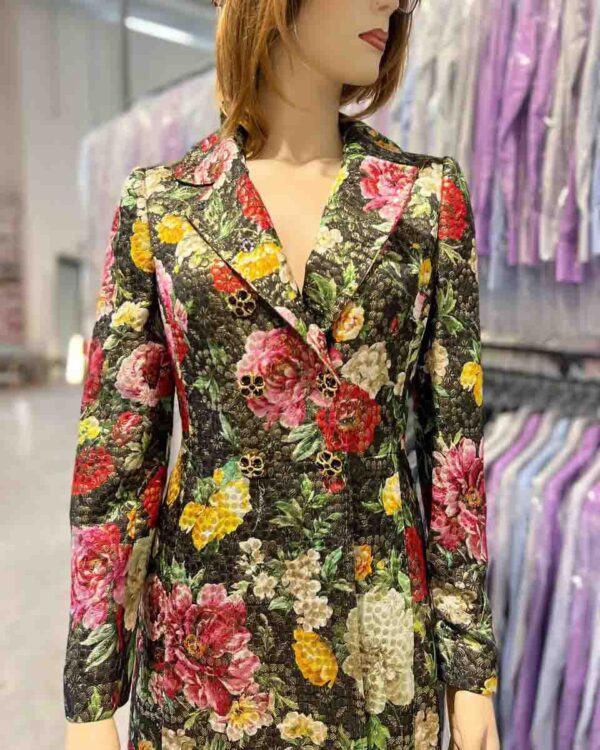 Palton cu flori Dolce&Gabbana Femei