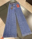 Blugi albaștri cu talie înaltă Dolce&Gabbana Blugi și pantaloni