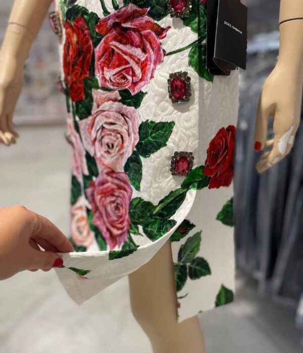 Fustă cu talie înaltă Dolce&Gabbana Femei
