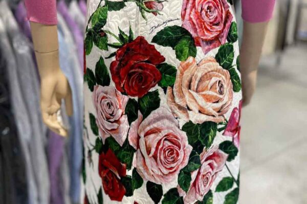 Fustă cu talie înaltă Dolce&Gabbana Femei