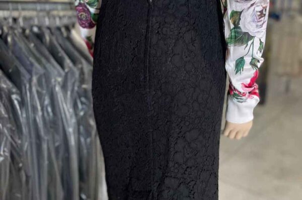 Fustă neagră Dolce&Gabbana Femei