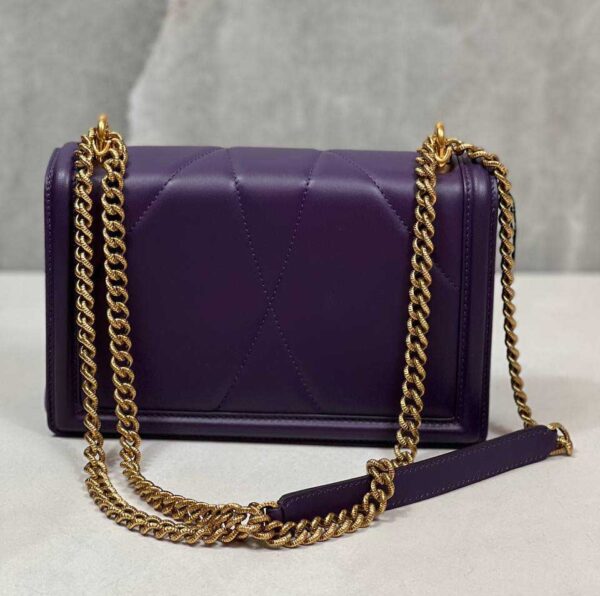 Geantă violet cu lanț Dolce&Gabbana Femei