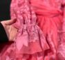 Rochie roz cu dantela D&G Femei